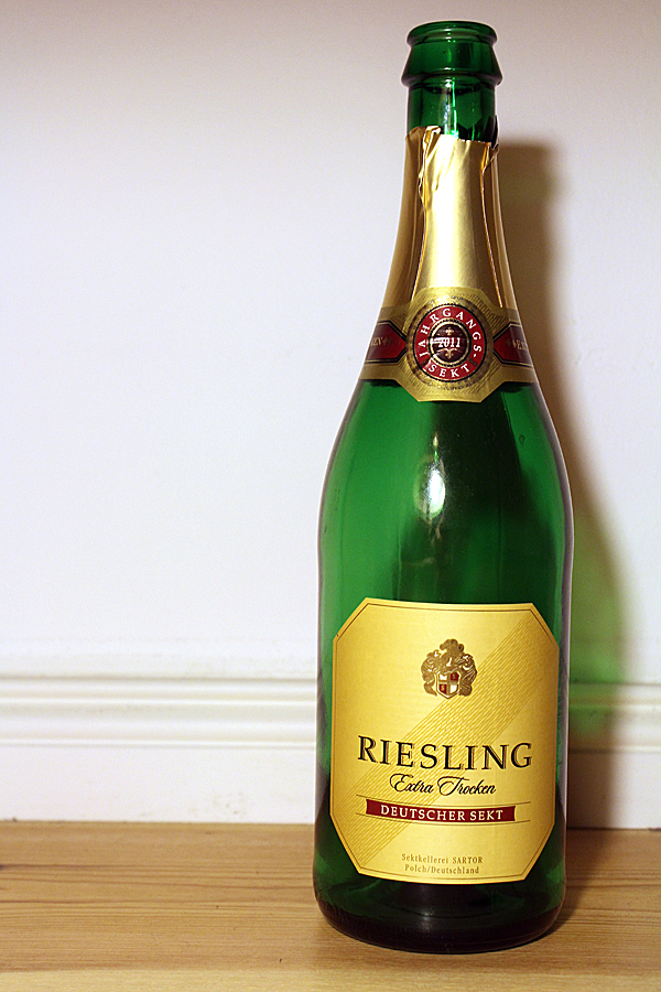 Aldi-Sekt-Riesling