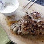 Kalbsbrustschnitten mit Wasabi Marinade