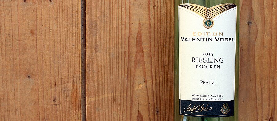 edition valentin vogel riesling trocken