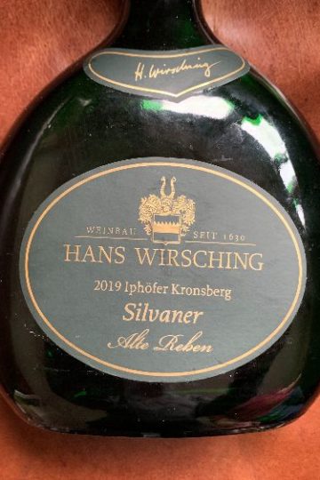 Hans Wirsching Silvaner Alte Reben Erste Lage Iphöfer Kronsberg