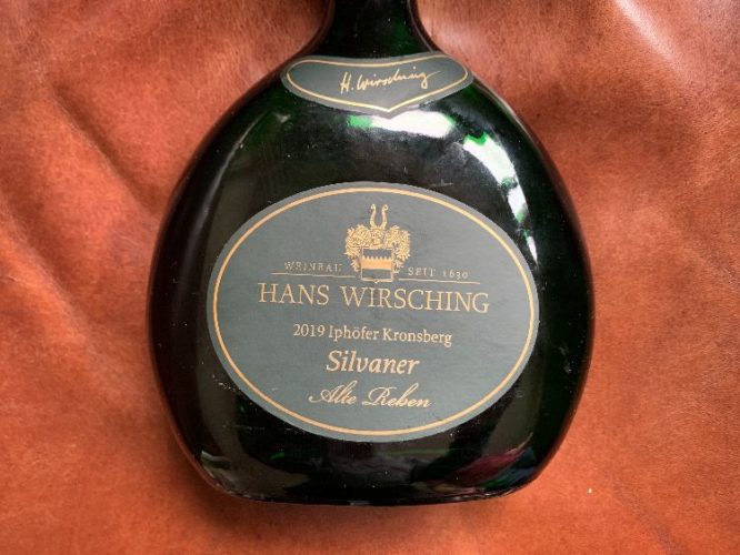 Hans Wirsching Silvaner Alte Reben Erste Lage Iphöfer Kronsberg