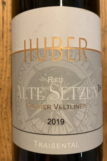Huber Ried Alte Setzen Grüner Veltliner