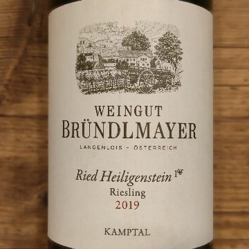 Weingut Bründlmayer Ried Heiligenstein Riesling