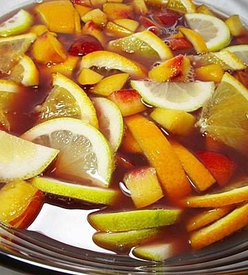 alkoholfreie sangria bowle